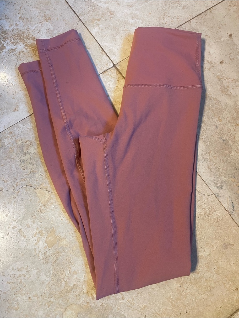 lululemon athletica mauve/pink leggings